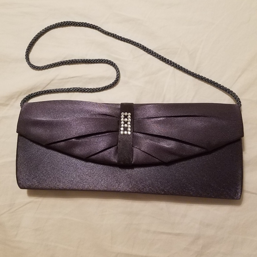 Jessica McClintock Gray Evening Bag/purse